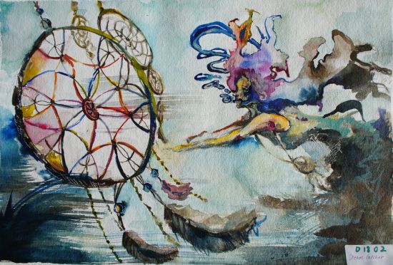 550x372 The 4th Youth World Cup Live Painting Competition Dream Catcher - Painting Dreams