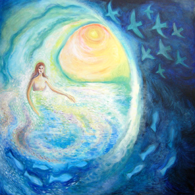 400x400 Cave Of Dreams Painting Reflections - Painting Dreams