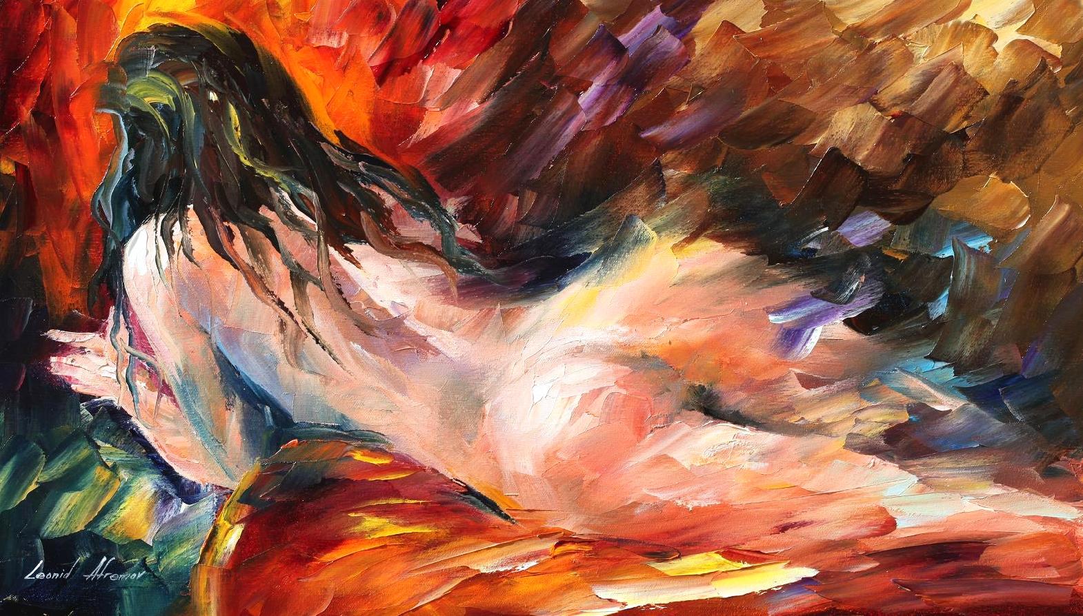 1570x894 Dreams Palette Knife Oil Painting On Canvas By Leonid Afremov - Painting Dreams