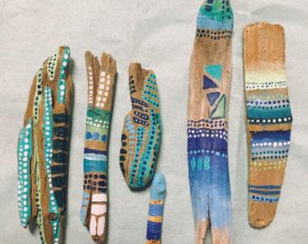 340x270 Painted Sticks - Painting Driftwood Art