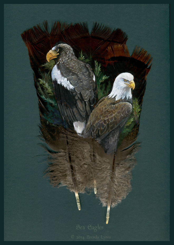 660x930 Raptor Art Indiana Raptor Center - Painting Eagle Feathers