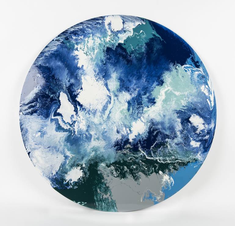 770x742 Saatchi Art Earth Painting By Judith Beeby - Painting Earth