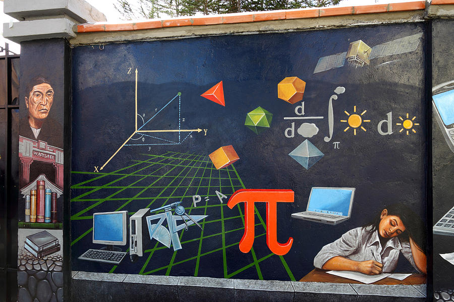 900x599 Necessary Education Painting By Gonz Jove - Painting Education