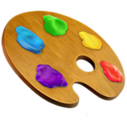 256x256 Artist Palette Emoji U 1f3a8 - Painting Emoji