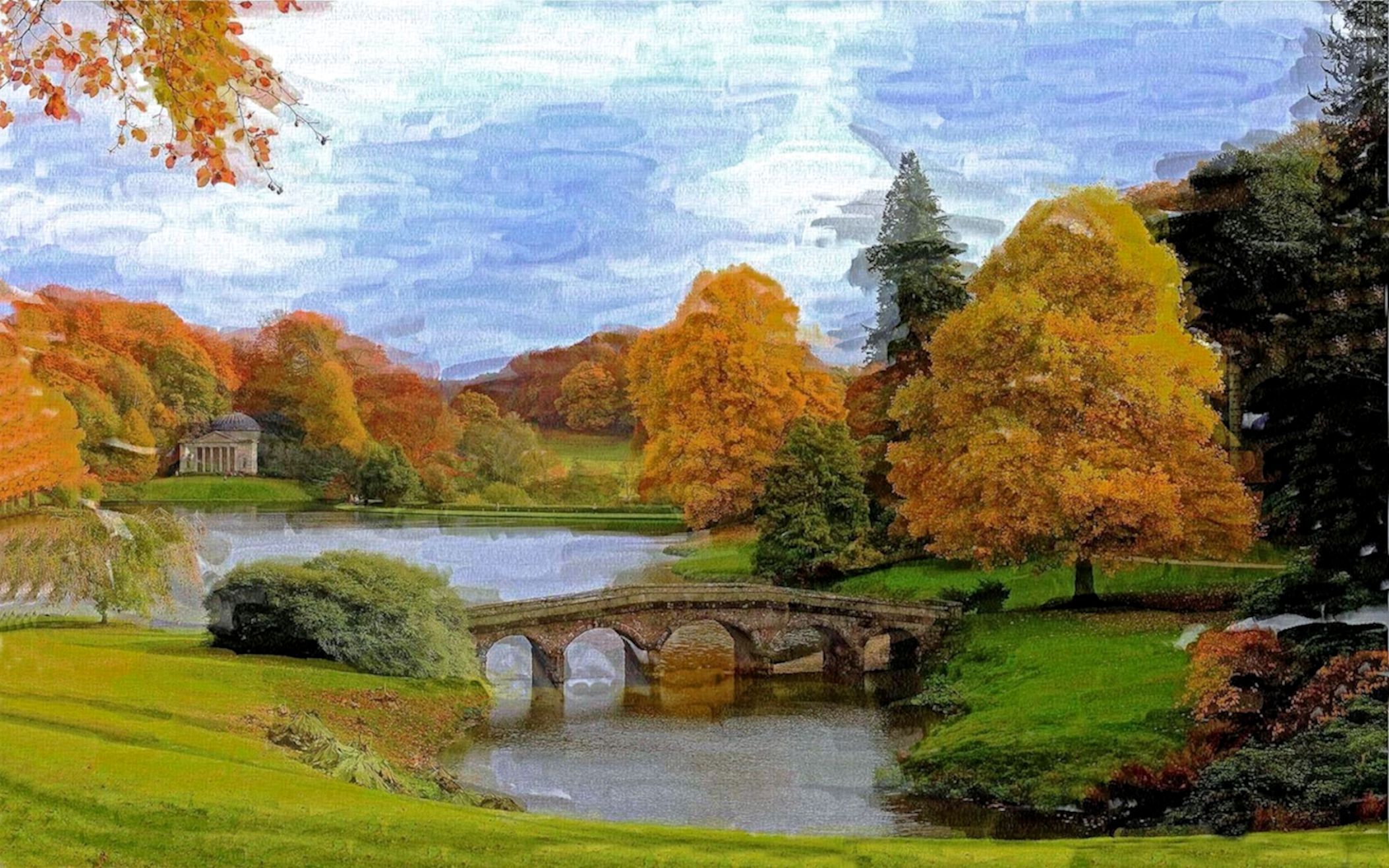 Painting English Countryside at Explore collection