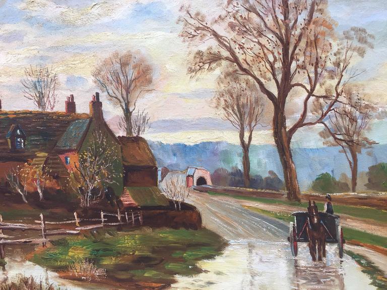 768x576 Arthur D'Artois - Painting English Countryside