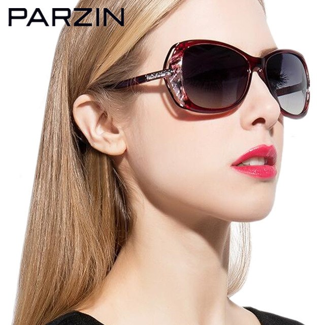 640x640 Parzin Polarized Sunglasses Women Ink Painting Sunglasses Women - Painting Eyeglasses