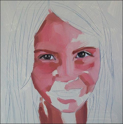 500x504 How To Paint Portraits From Photographs A Step By Step Oil Paint - Painting Faces On Canvas