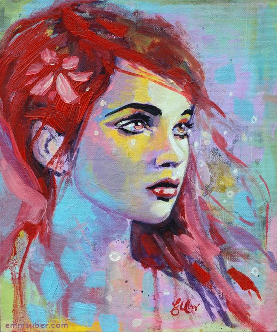 550x660 The 85 Best Emma Uber Images On Faces, Art Drawings - Painting Faces On Canvas
