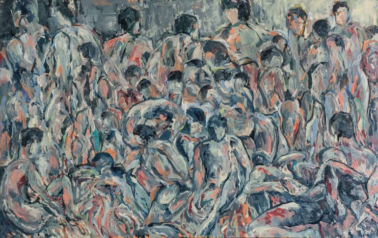 770x486 Saatchi Art The Pleasure Factory Painting By Yip Fung - Painting Factory