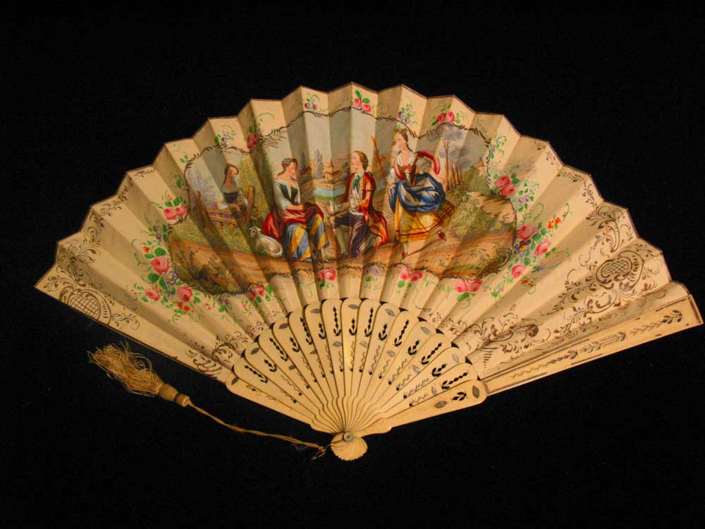 1000x750 Fans A Link Between Cultures - Painting Fan