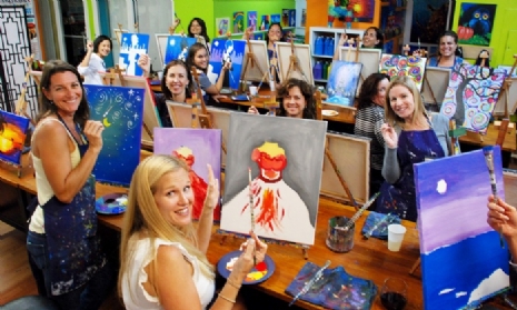 465x279 Chanukah Painting Fiesta - Painting Fiesta