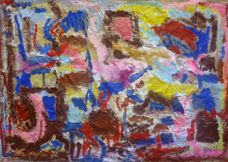 770x545 Saatchi Art Fiesta Painting By Celine Bron - Painting Fiesta