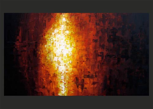 500x355 Painting - Painting Fire