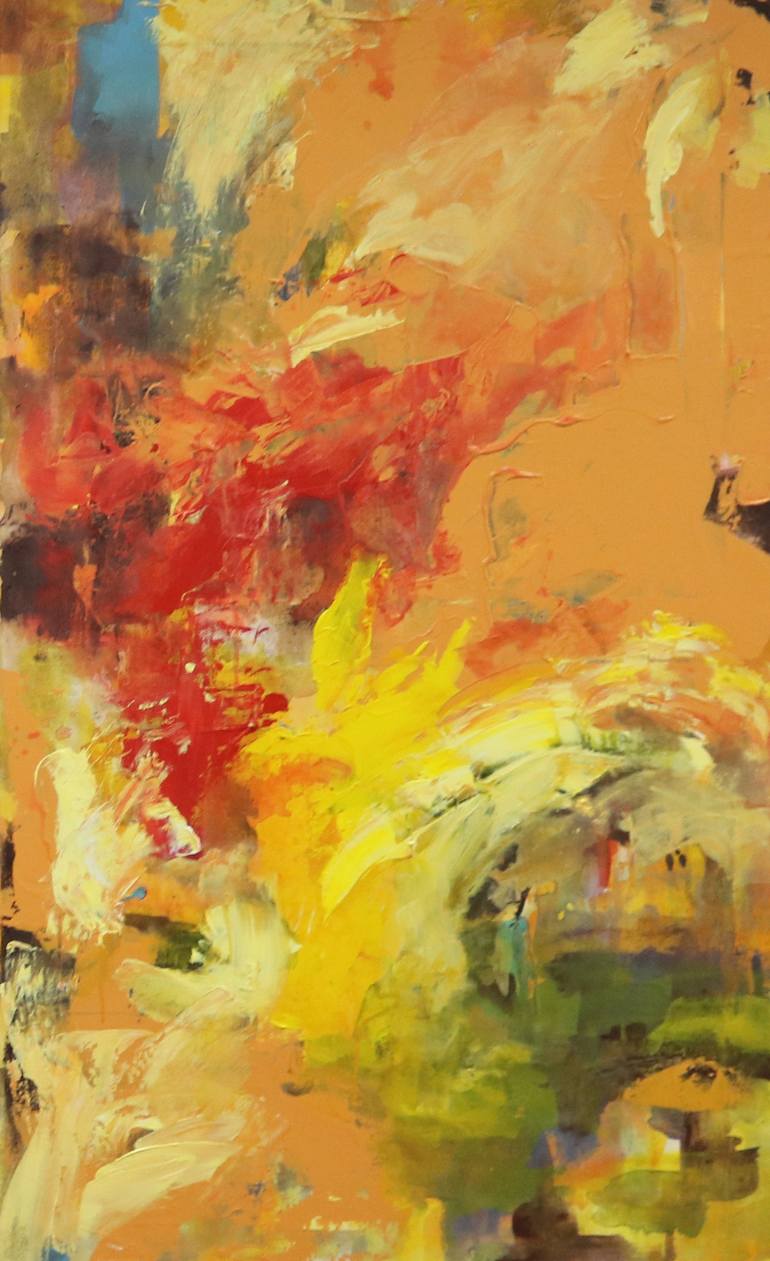 770x1261 Saatchi Art Fire Painting By Milica Vukojevic - Painting Fire