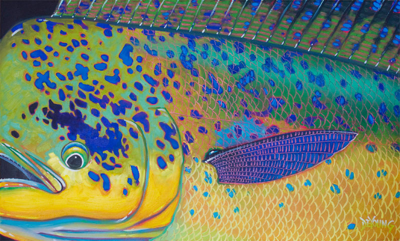 Painting Fish Scales at PaintingValley.com | Explore collection of