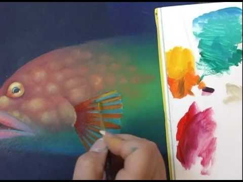 Painting Fish Scales at PaintingValley.com | Explore collection of