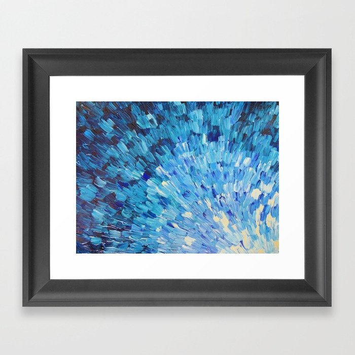 700x700 Sea Scales In Indigo - Painting Fish Scales With Acrylic