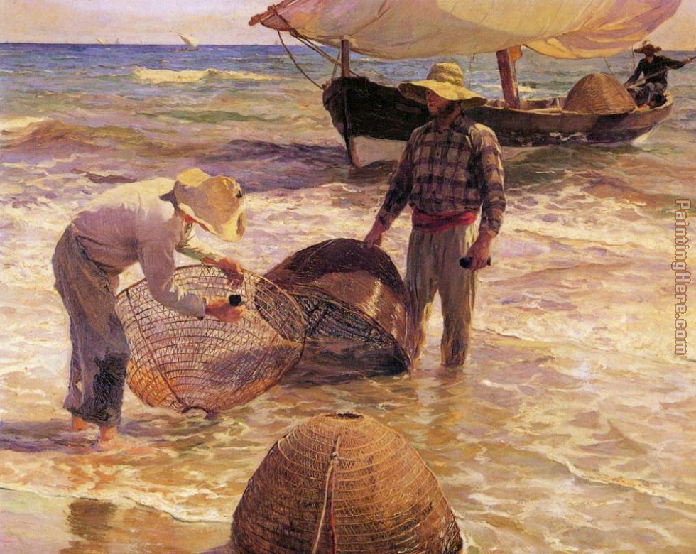 980x780 Joaquin Sorolla Y Bastida Valencian Fisherman Painting Anysize 50 - Painting Fisherman