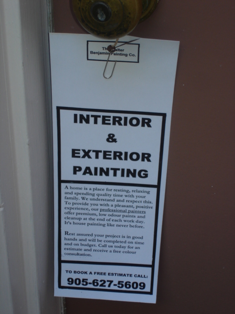 480x640 Time To Pull The Plug On Flyers And Door Hangers - Painting Flyers