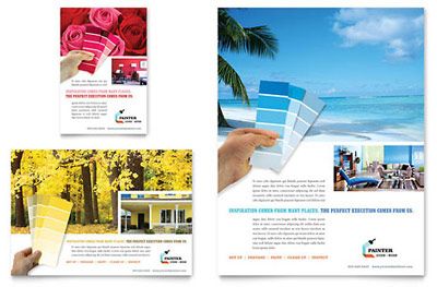 400x263 House Painting Flyer.jpg Informational Flyers - Painting Flyers