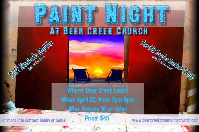 690x460 Customizable Design Templates For Paint Party Postermywall - Painting Flyers