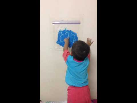 480x360 Diy Toys ( No Mess Painting)for 1 Year Old! - Painting For 1 Year Old