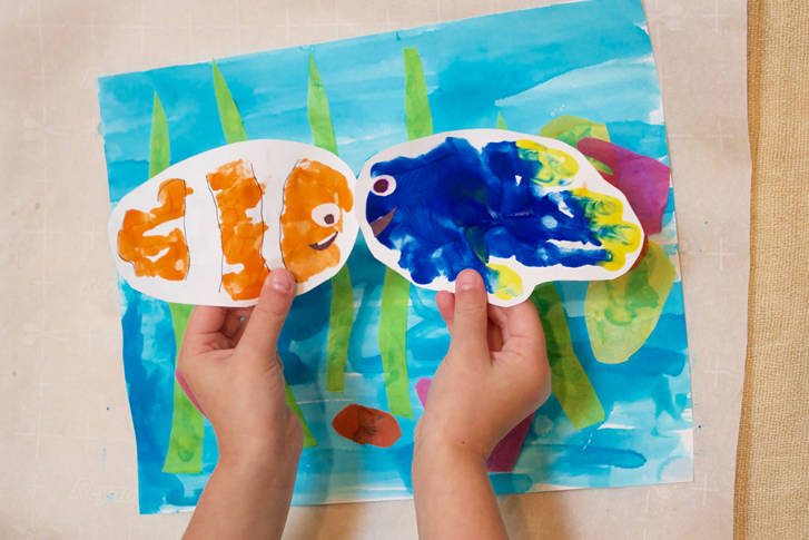 727x485 Disney Crafts And Recipes For Your Two Year Old Disney Family - Painting For 2 Year Olds