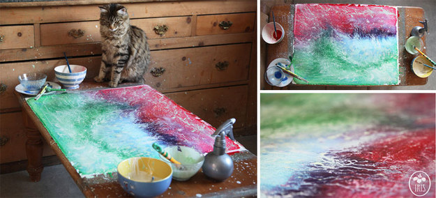 625x284 5 Year Old Girl Creates Extraordinary Paintings That Belong - Painting For 5 Year Olds