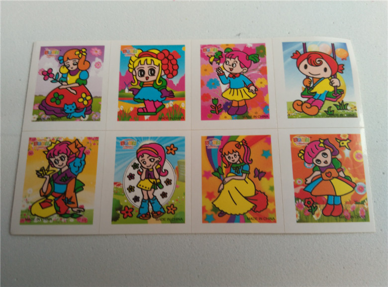 780x578 2018 Wholesale Color Sand Art Painting Cards 8 Bottles Colored - Painting For 6 Year Olds