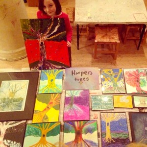 300x300 Awesome Nw Kid Harper, 8 Year Old Artist Extraordinaire - Painting For 8 Year Olds