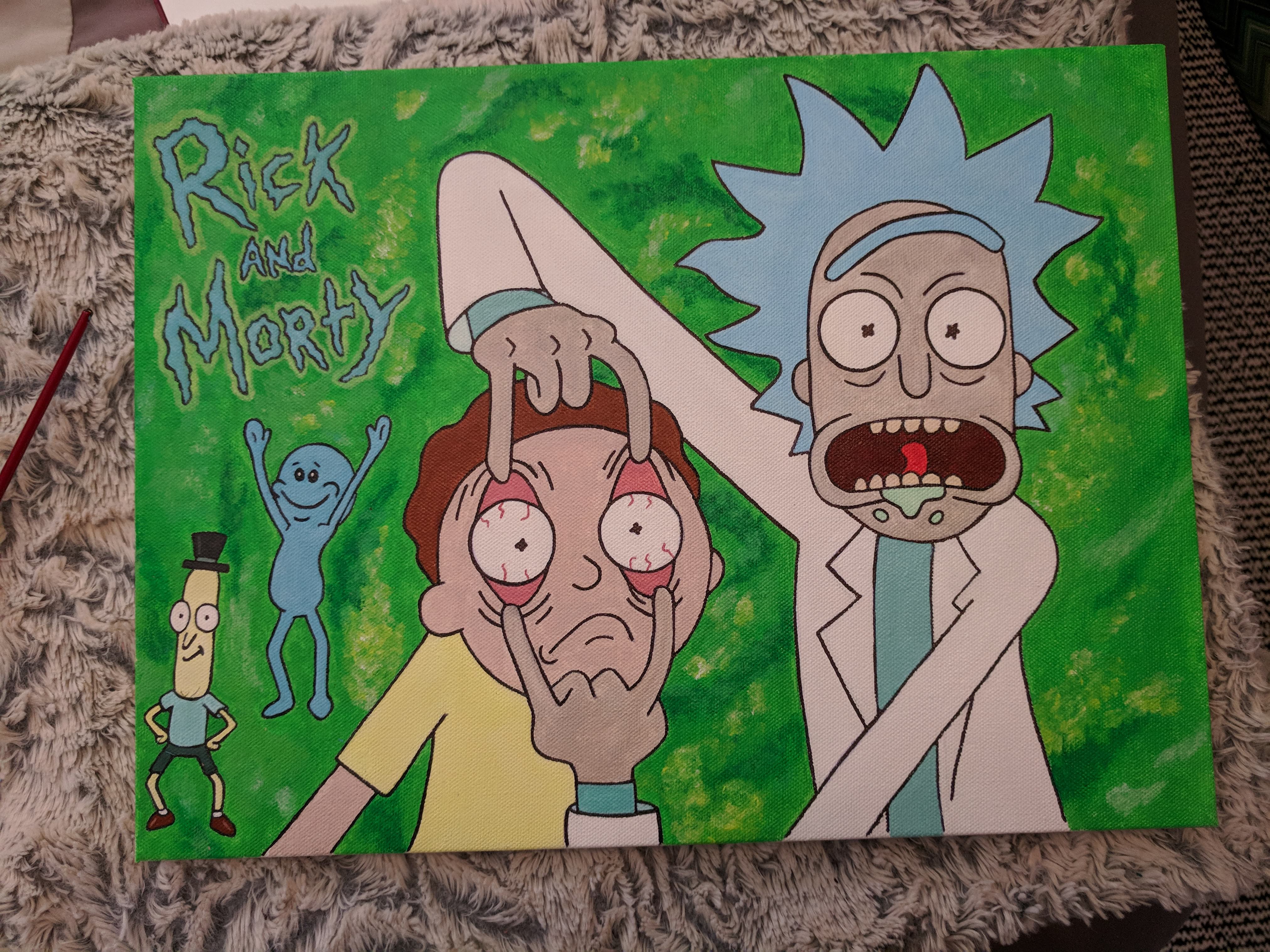 4048x3036 Made This Painting For My Boyfriend! - Painting For Boyfriend