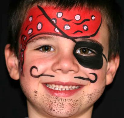 409x388 Face Painting For Boys - Painting For Boys