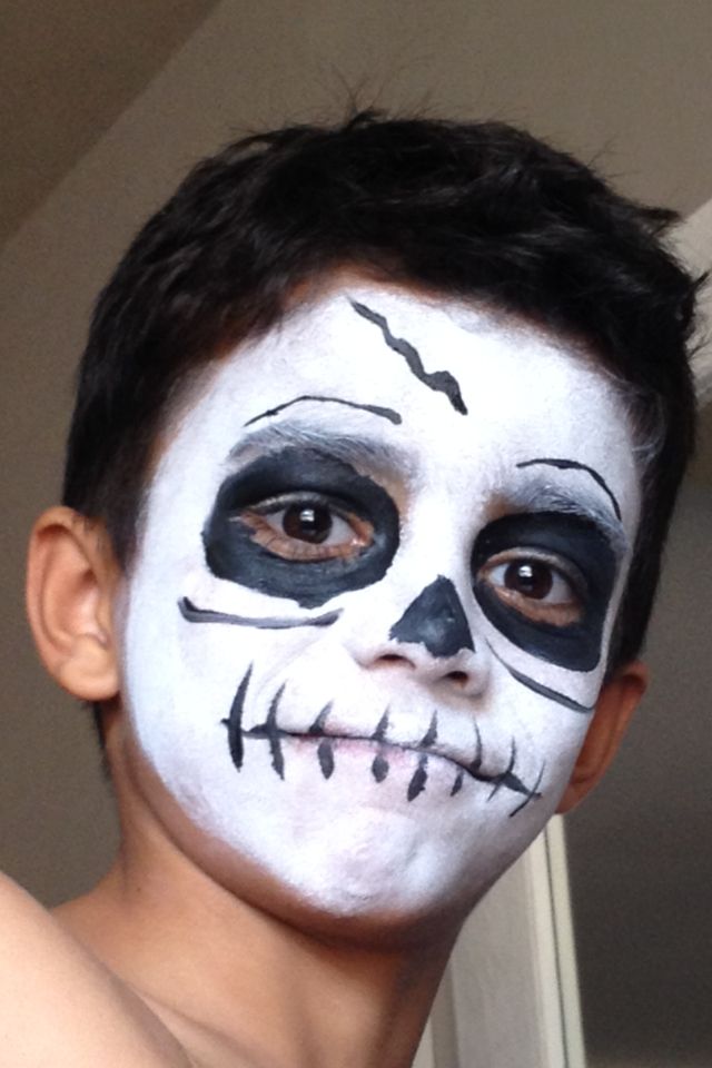 640x960 Face Painting For Boys - Painting For Boys