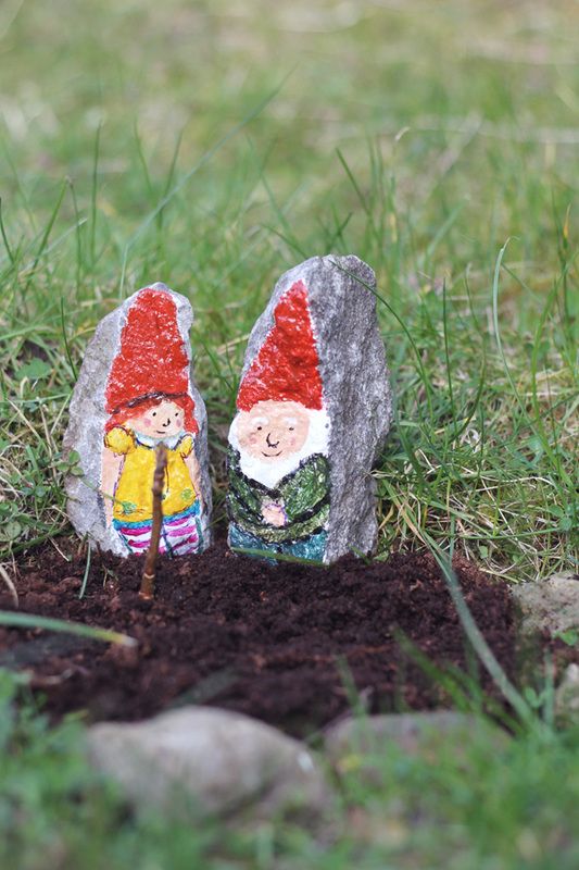 533x800 Painted Rock Garden Gnomes Estee Rocks Gnomes - Painting For Garden Gnomes