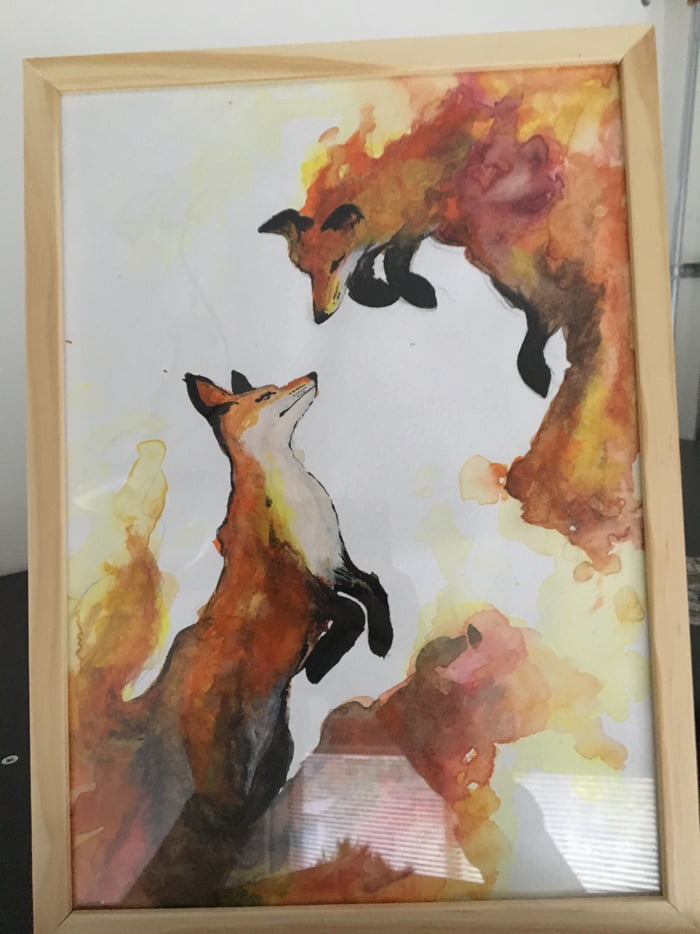 700x934 My Girlfriend Painted This For Me As A Christmas Present, What Do - Painting For Girlfriend