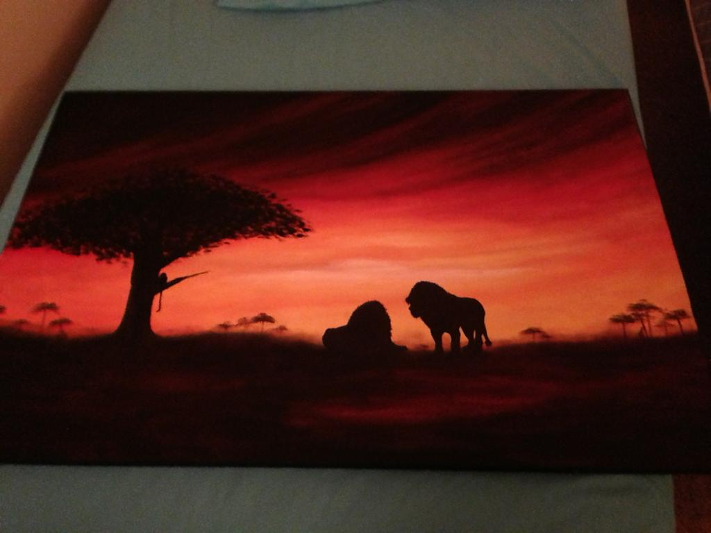 1024x768 My Girlfriend Took A Painting Class Last Semester, Not Having Any - Painting For Girlfriend