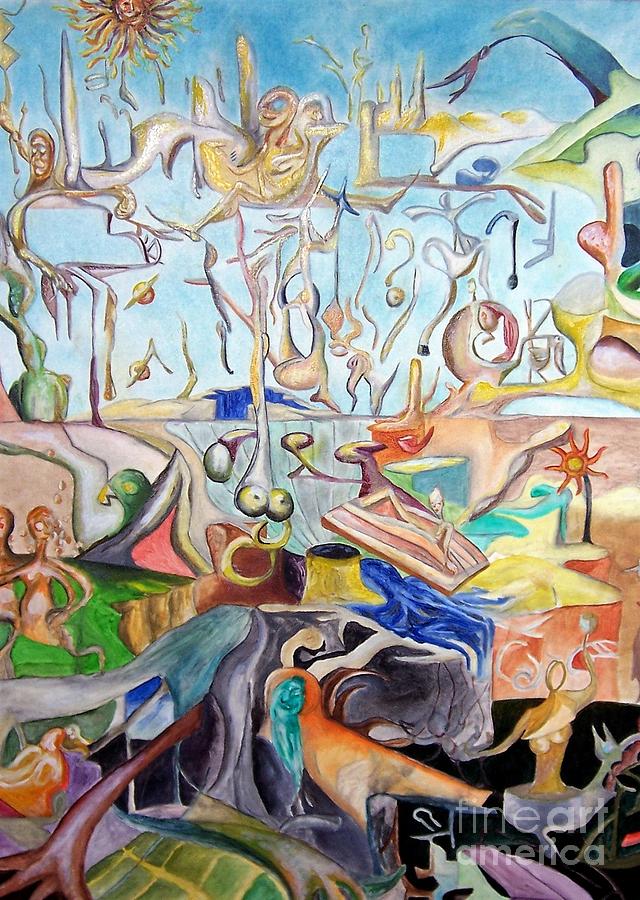 640x900 Girlfriend Painting By Timothy Michael Foley - Painting For Girlfriend