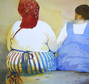 300x283 Girlfriend Paintings Fine Art America - Painting For Girlfriend