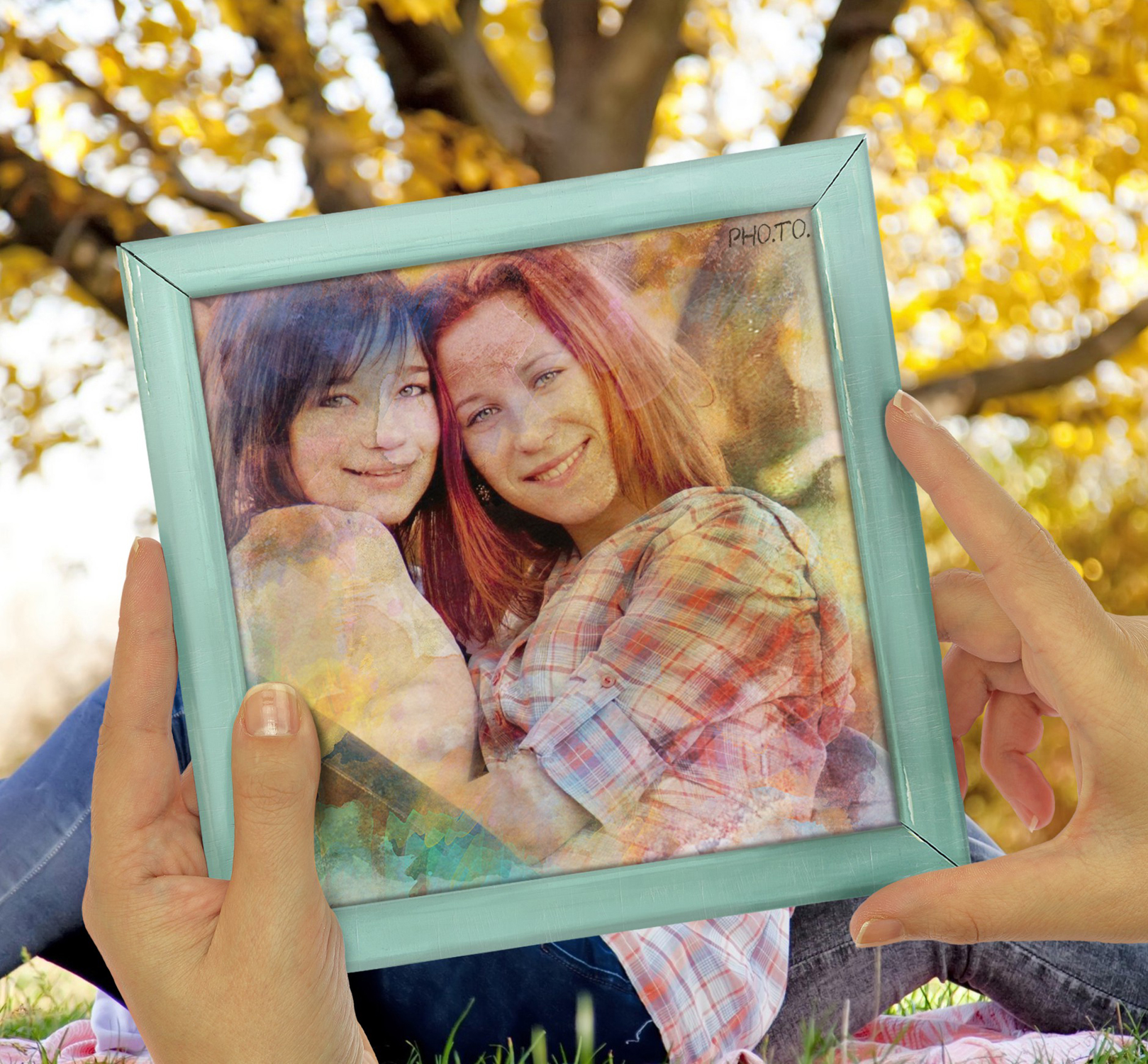 1619x1500 Transform Part Of A Photo Into Watercolor Painting Online - Painting For Girls Online