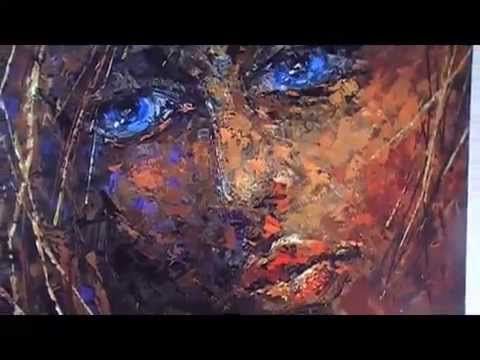 480x360 Blue Eyed Girl Impressionist Portrait Painting By Tatiana Iliina - Painting For Girls Online