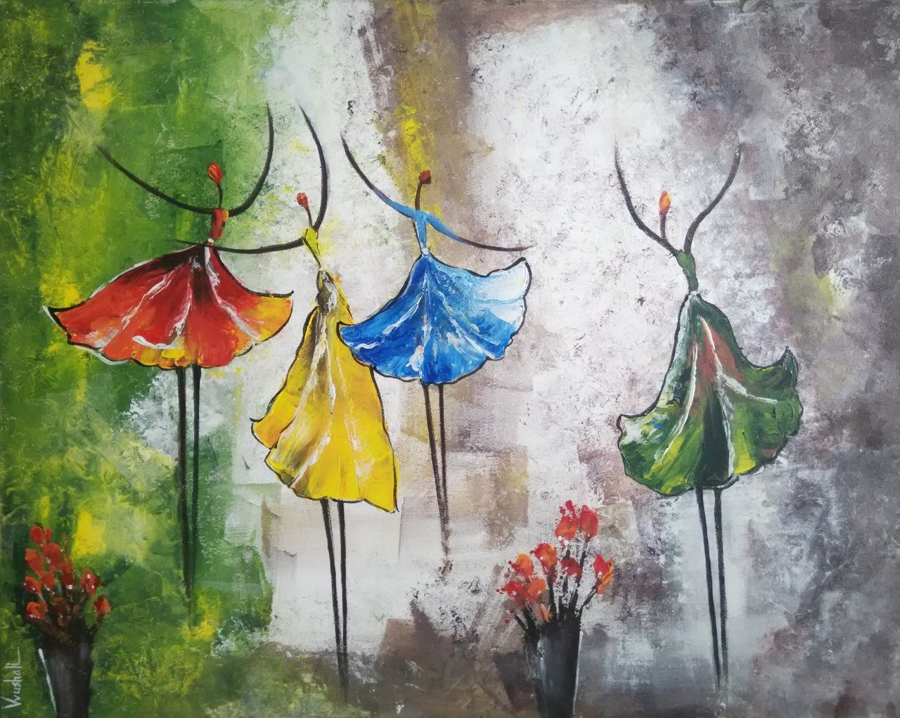 1280x1021 Buy Only Dance - Painting For Girls Online