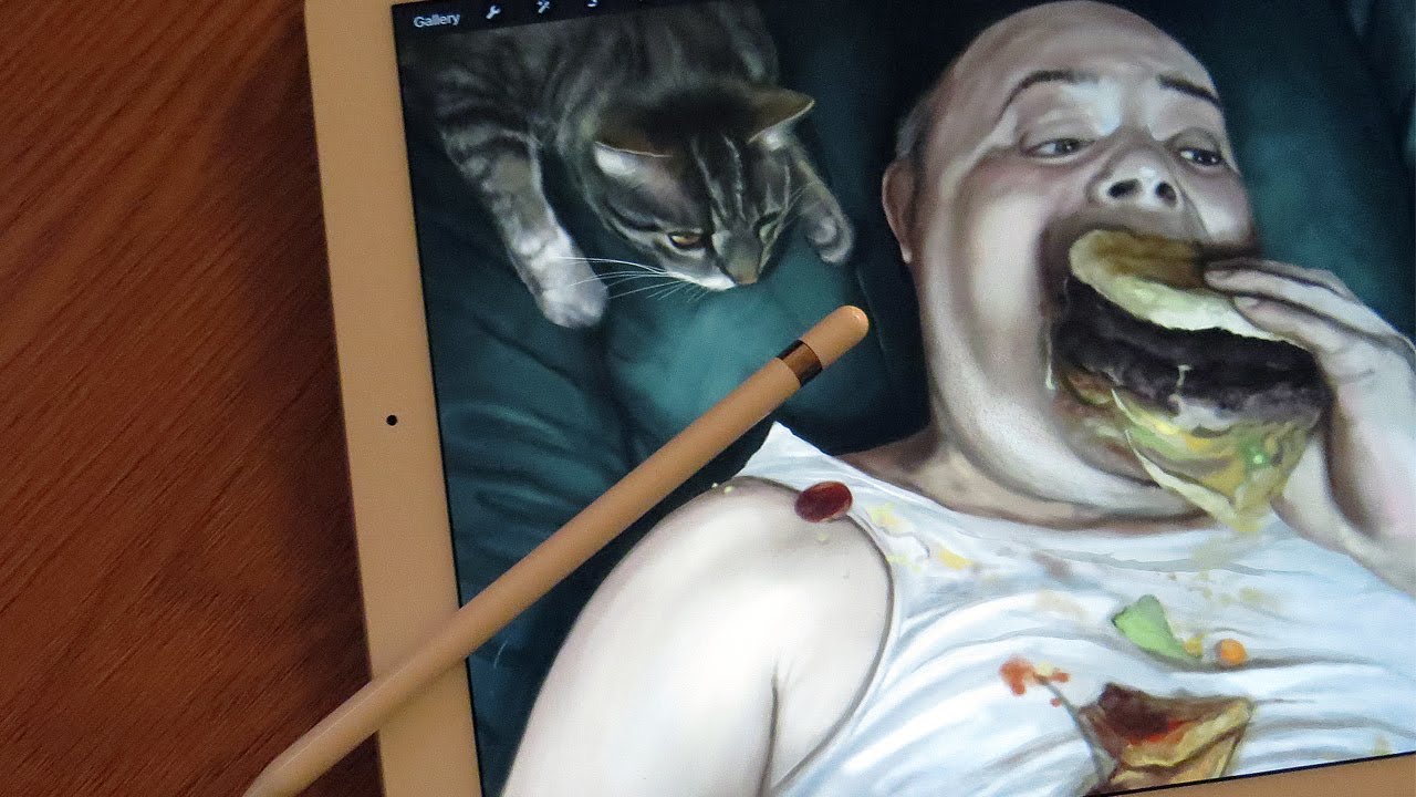 1280x720 Digital Painting - Painting For Ipad