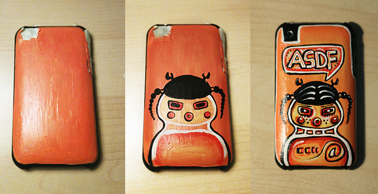 743x383 Painted Iphone Case - Painting For Iphone