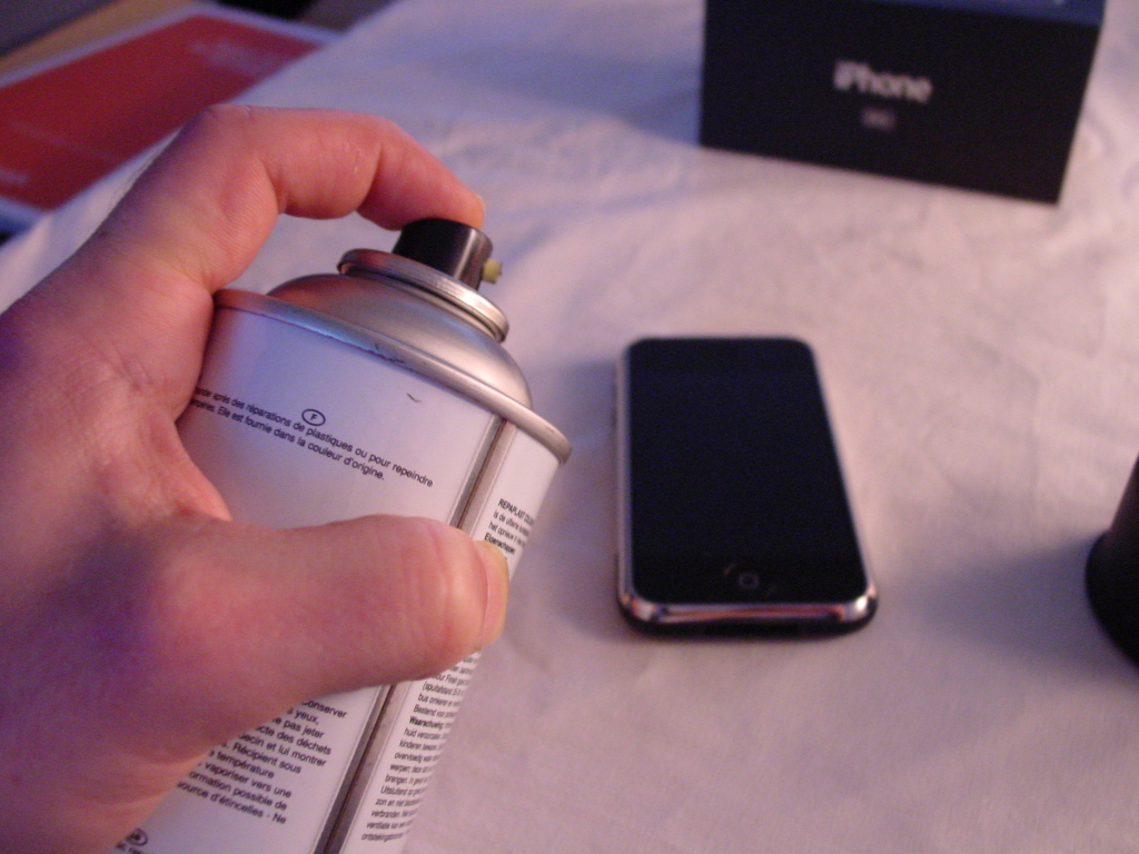 1024x768 Paint It Black The Iphone Projects Geek Technique - Painting For Iphone