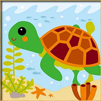 355x355 Diy Oil Painting, Paint By Number Kits For Kids - Painting For Kids