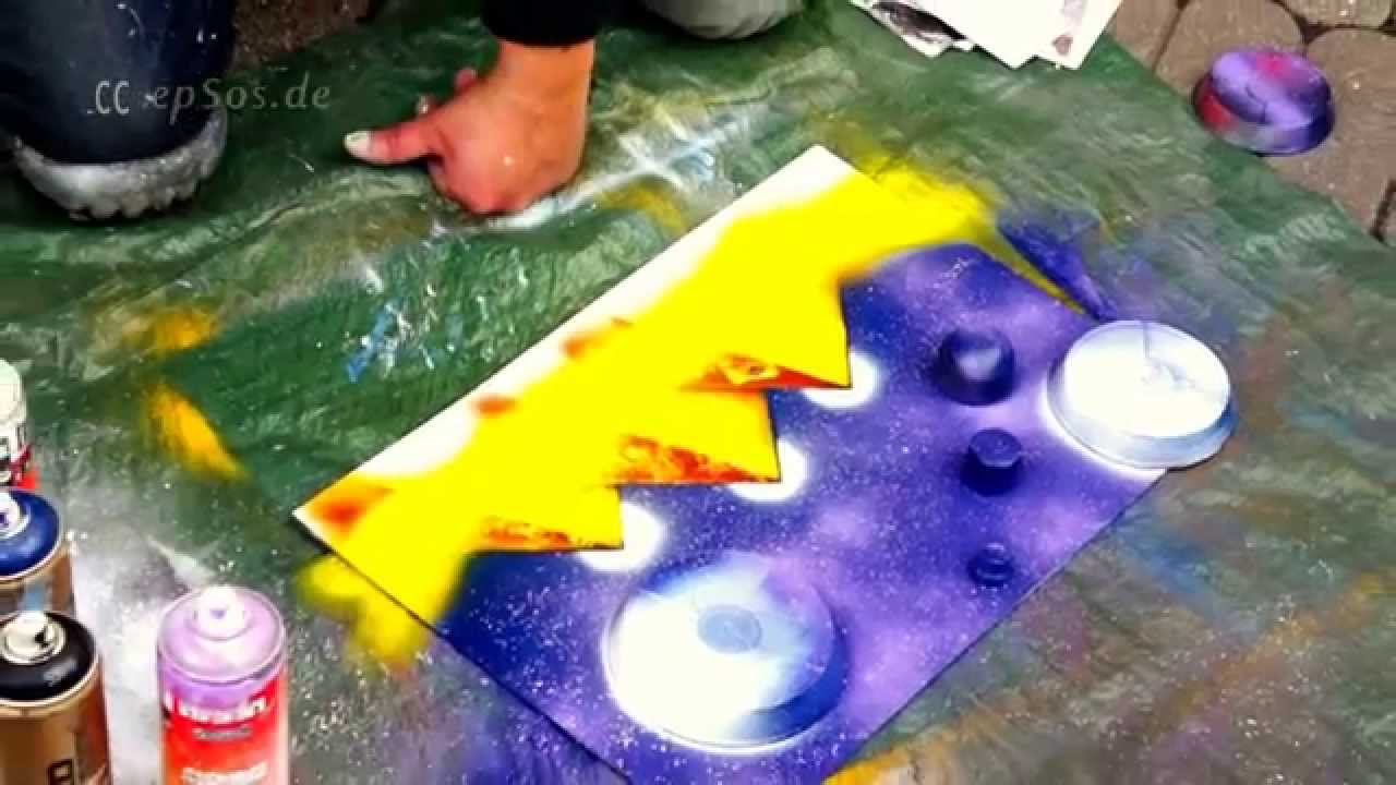1280x720 Spray Painting Art For Money - Painting For Money