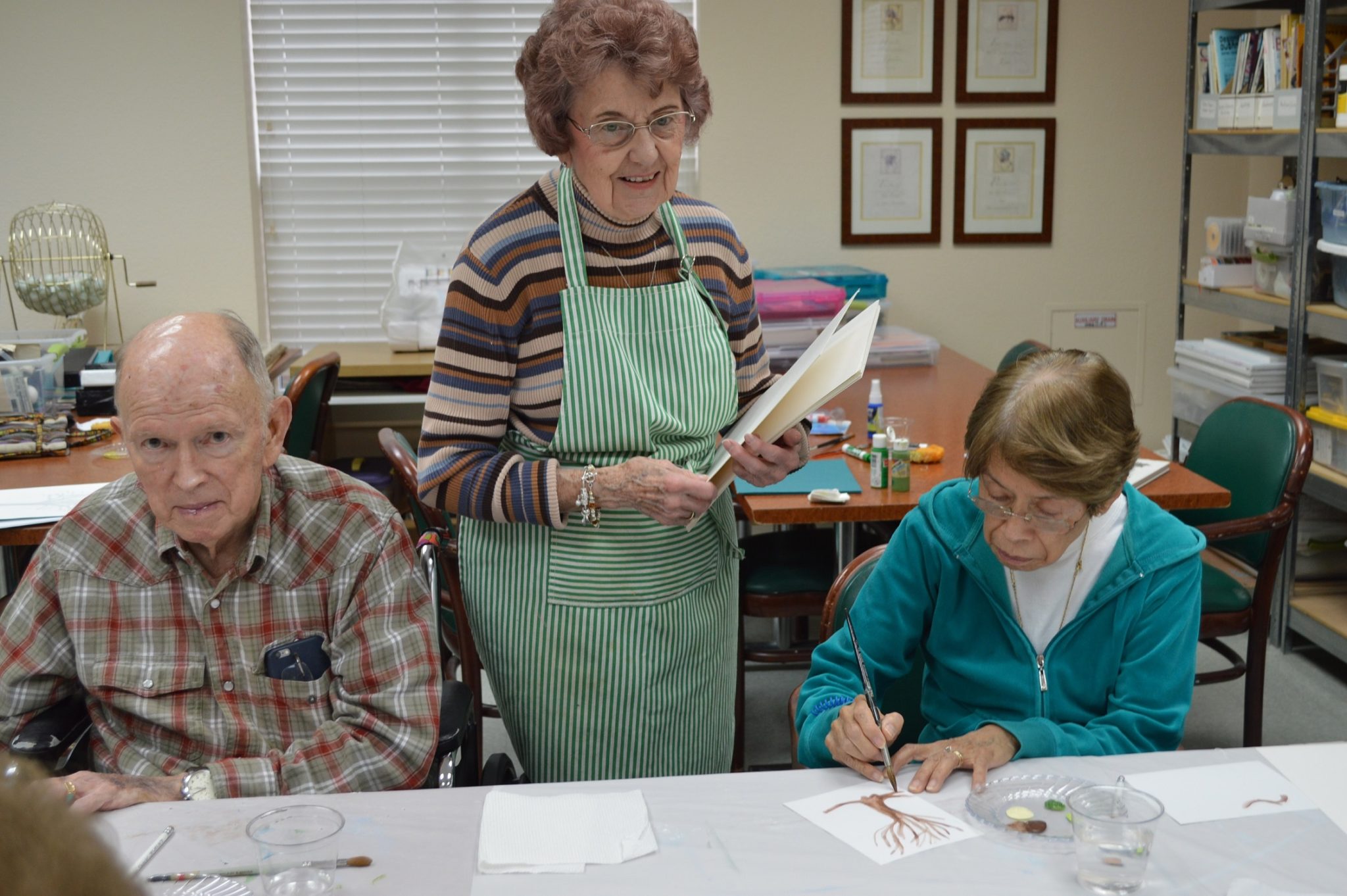 2048x1362 Seniors Display Their Art For Your Heart With Art Day - Painting For Seniors