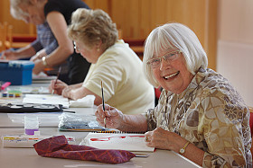 280x187 Seniors And Artistic Expression Hebrew Seniorlife Blog - Painting For Seniors