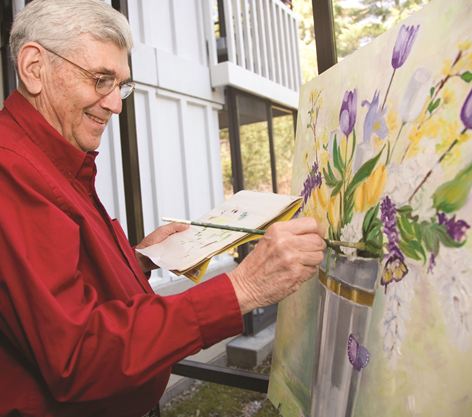 472x417 Art And The Aged The Surprising Benefits Of Crafting And Creating - Painting For Seniors